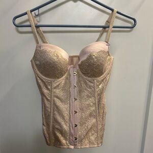 Victoria Secret Lace Corset with Snaps